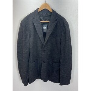 NEW GOODMAN BRAND JACKET‎ BLAZER SPORT COAT Black MENS SIZE XL wool blend knit